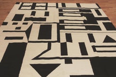 Nazmiyal Collection Huari Design Kilim Rug By Genaro Rivas.  9 ft x 11 ft 10 in