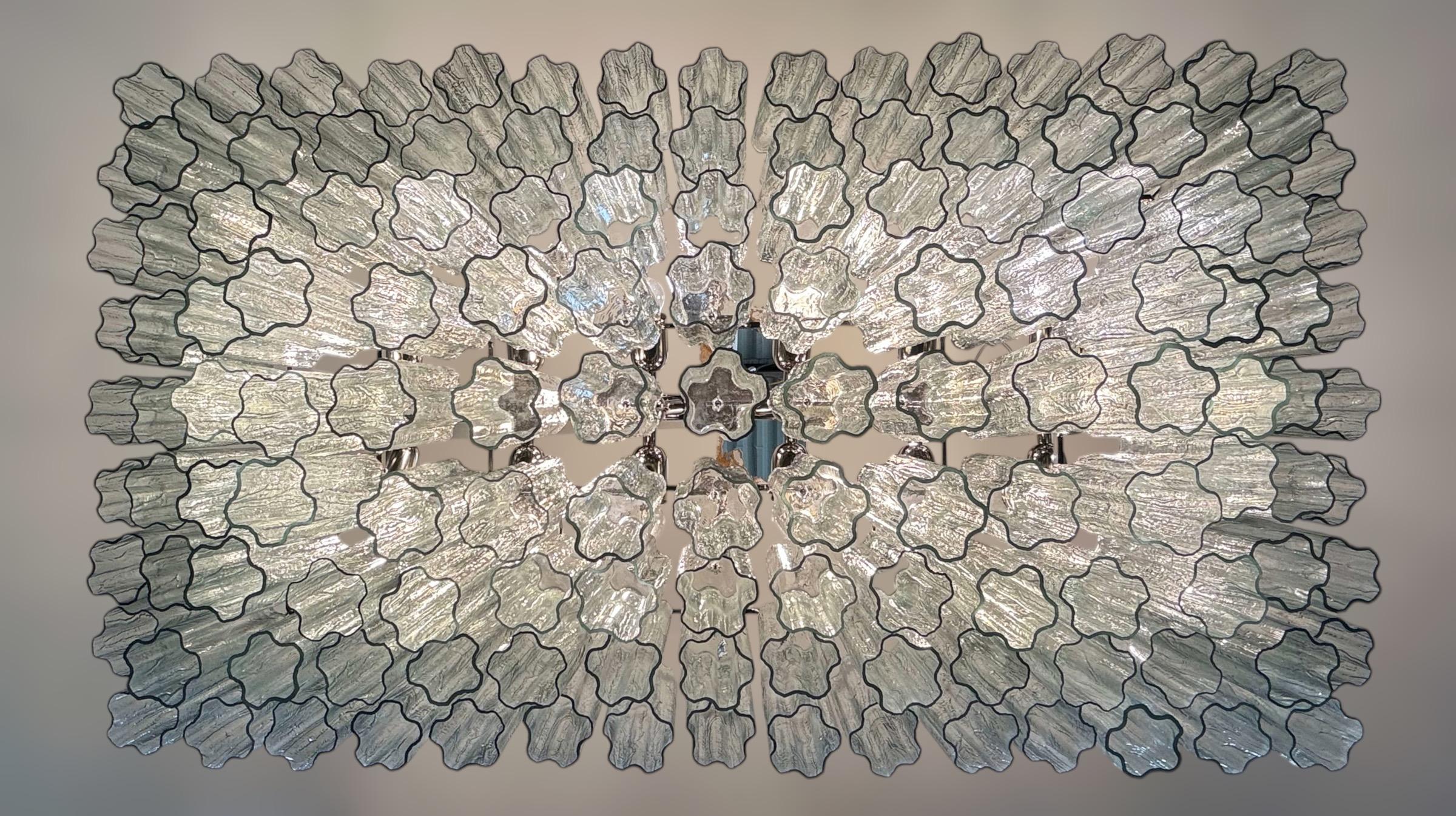 Rectangular Tronchi Chandelier by Fabio Ltd For Sale 3
