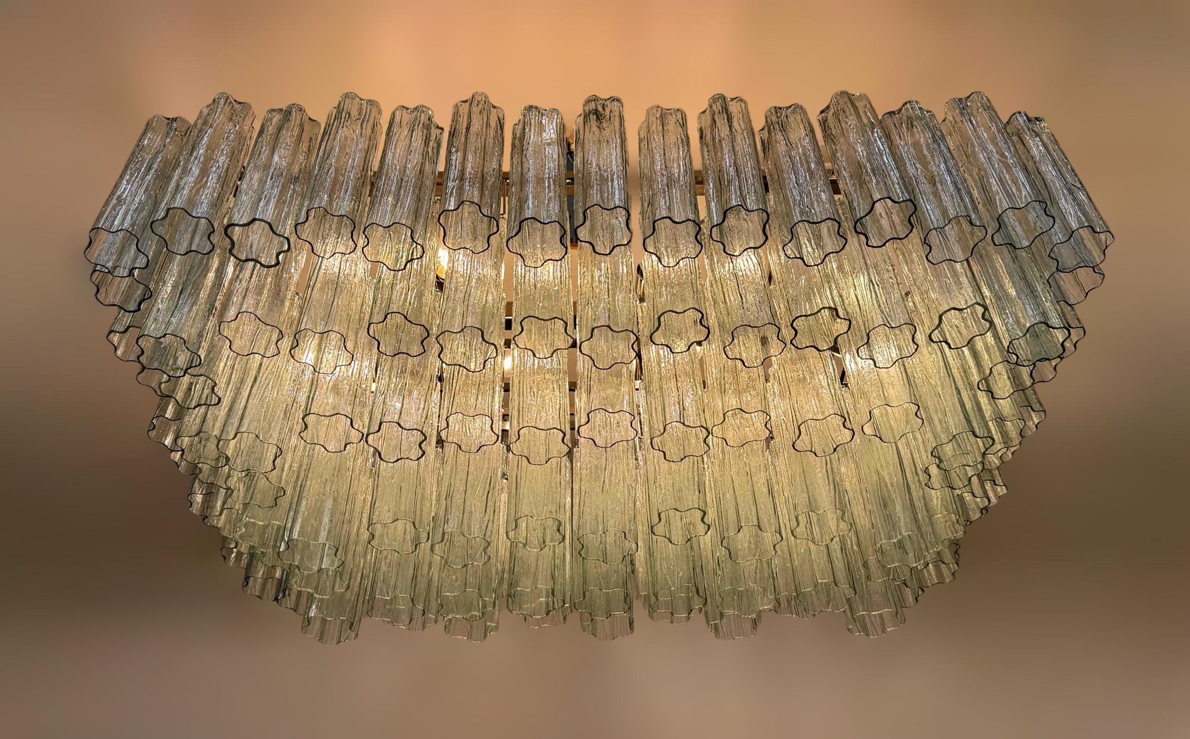 Rectangular Tronchi Chandelier by Fabio Ltd For Sale 2