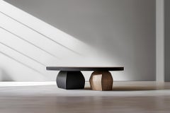 Rectangular Two-Tone Coffee Table - Contrast Detail Fundamenta 45 by NONO