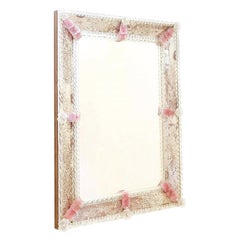 Rectangular Venetian Murano Mirror - Early 20th Century