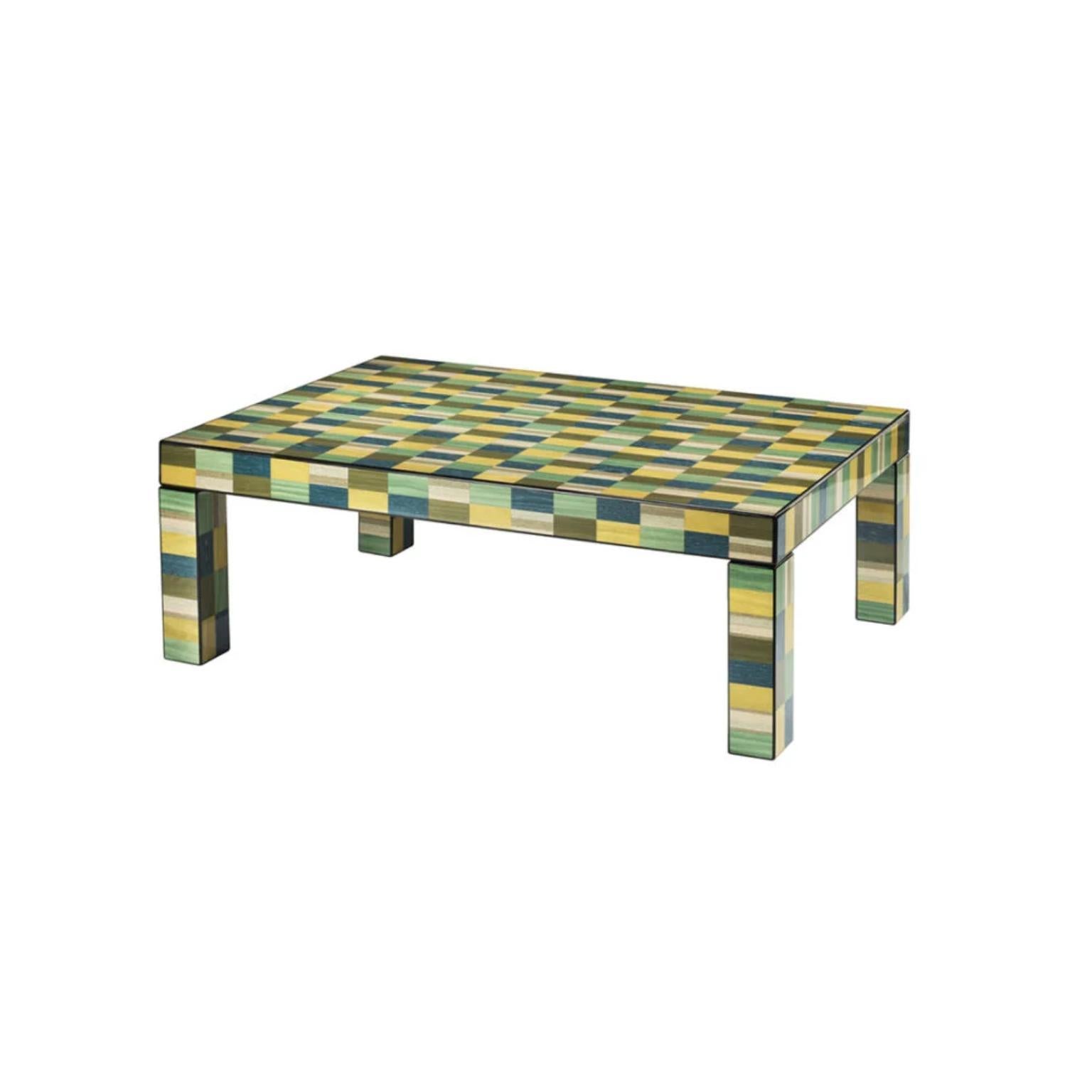 Italian Rectangular Venezia Rialto Coffee Table with Drawers by Morici For Sale