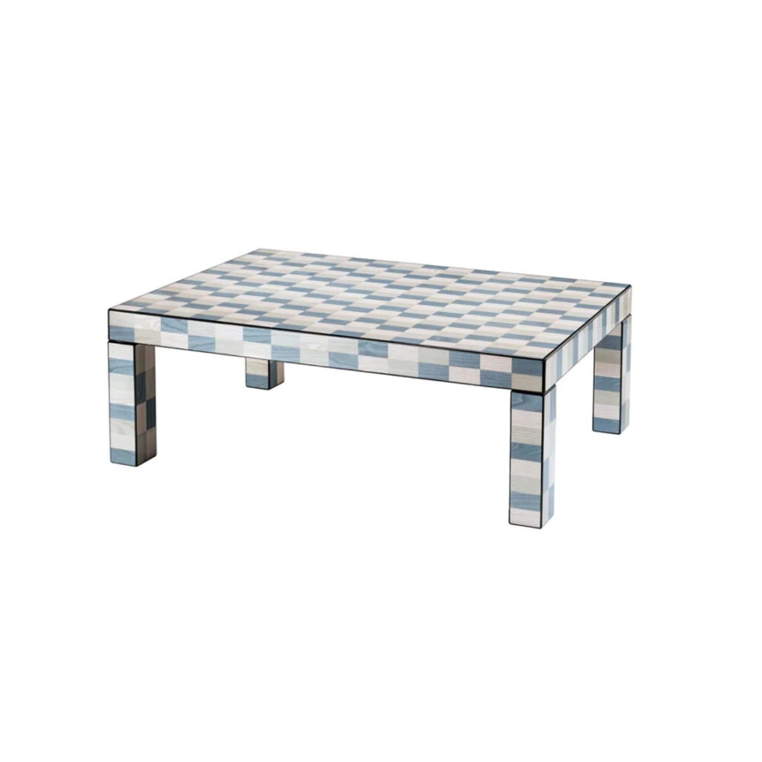 Rectangular Venezia Rialto Coffee Table with Drawers by Morici In New Condition For Sale In Geneve, CH