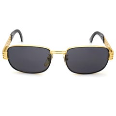 Rectangular vintage sunglasses by Lozza, Italy 80s