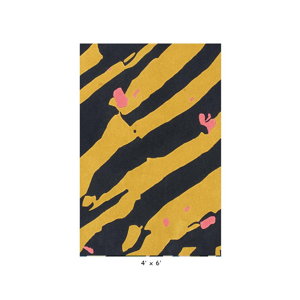 Rectangular Viv rug by Cody Hoyt and kinder modern in 100% New Zealand wool

Designed by Cody Hoyt and Lora Appleton
100% New Zealand wool
Hand tufted and handcut
Measures: 6' x 9'

Also available:
4' x 6' - $2,625.00 
5' x 7' -