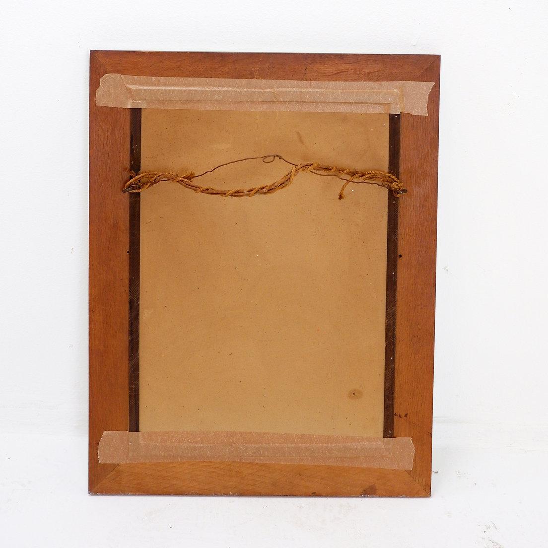Rectangular Wall Mirror with Multi-Faceted Mirrors
Art Deco Furniture - Mid-Century
Measures : 52x4cm H:67cm 
Wear consistent with age and use : some Desilvering stains
A broken corner see in the photo

