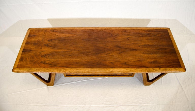 Rectangular Walnut Coffee Table by Lane of Altavista, Virginia at ...
