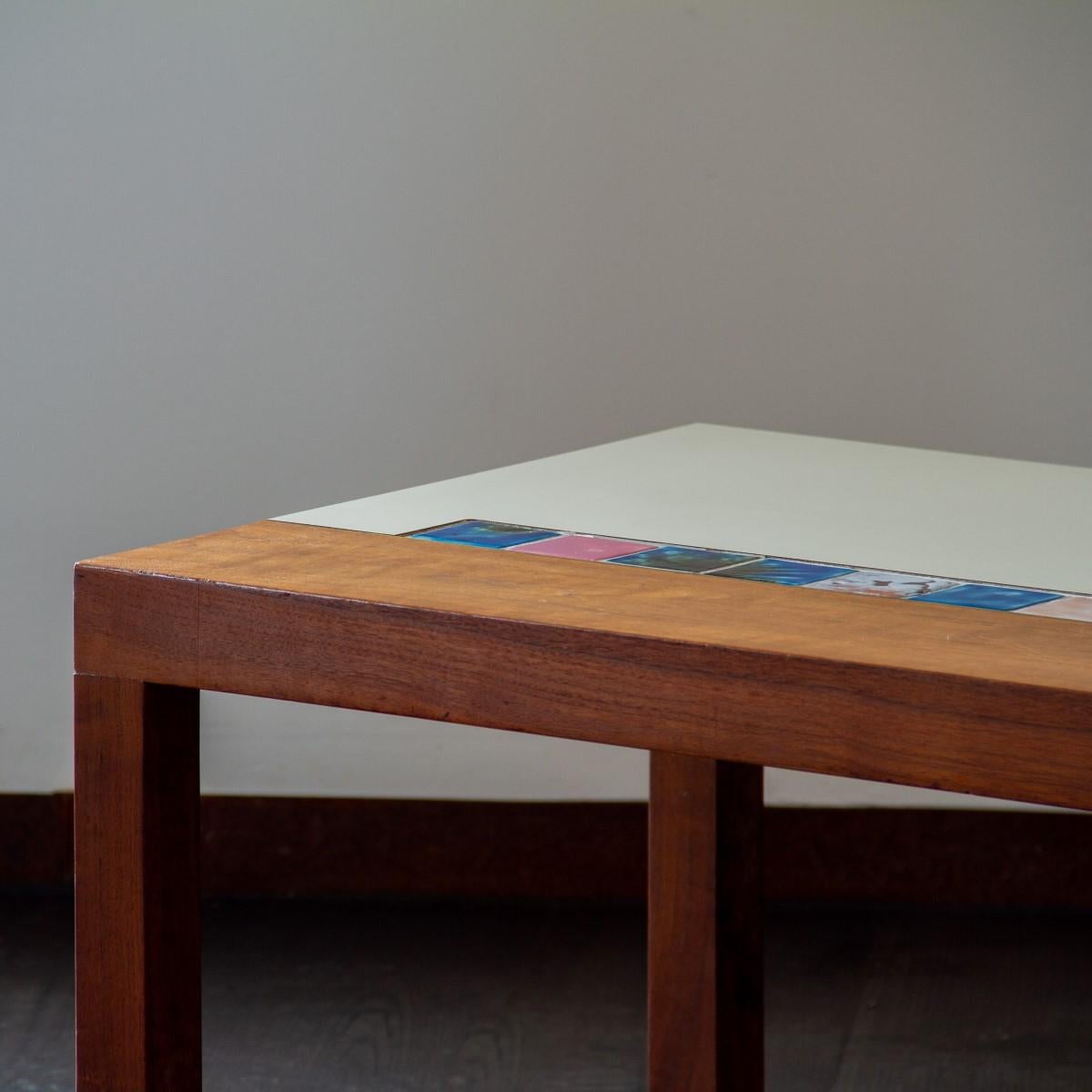 Rectangular Wooden and Laminate Coffee Table, 1960s In Good Condition In Donhead St Mary, Wiltshire