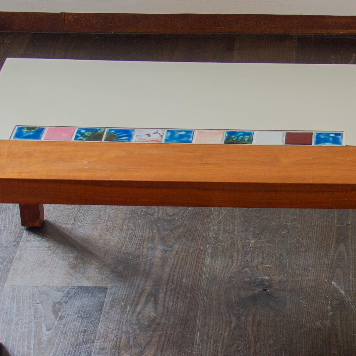 Rectangular Wooden and Laminate Coffee Table, 1960s 4