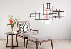 "Rectangulation" Original Metal Wall Sculpture