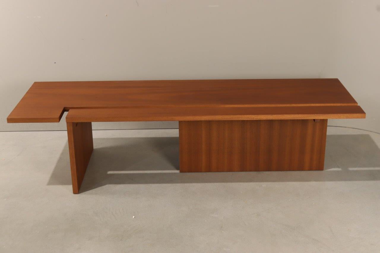 Minimaliste Table basse rectangulaire en vente