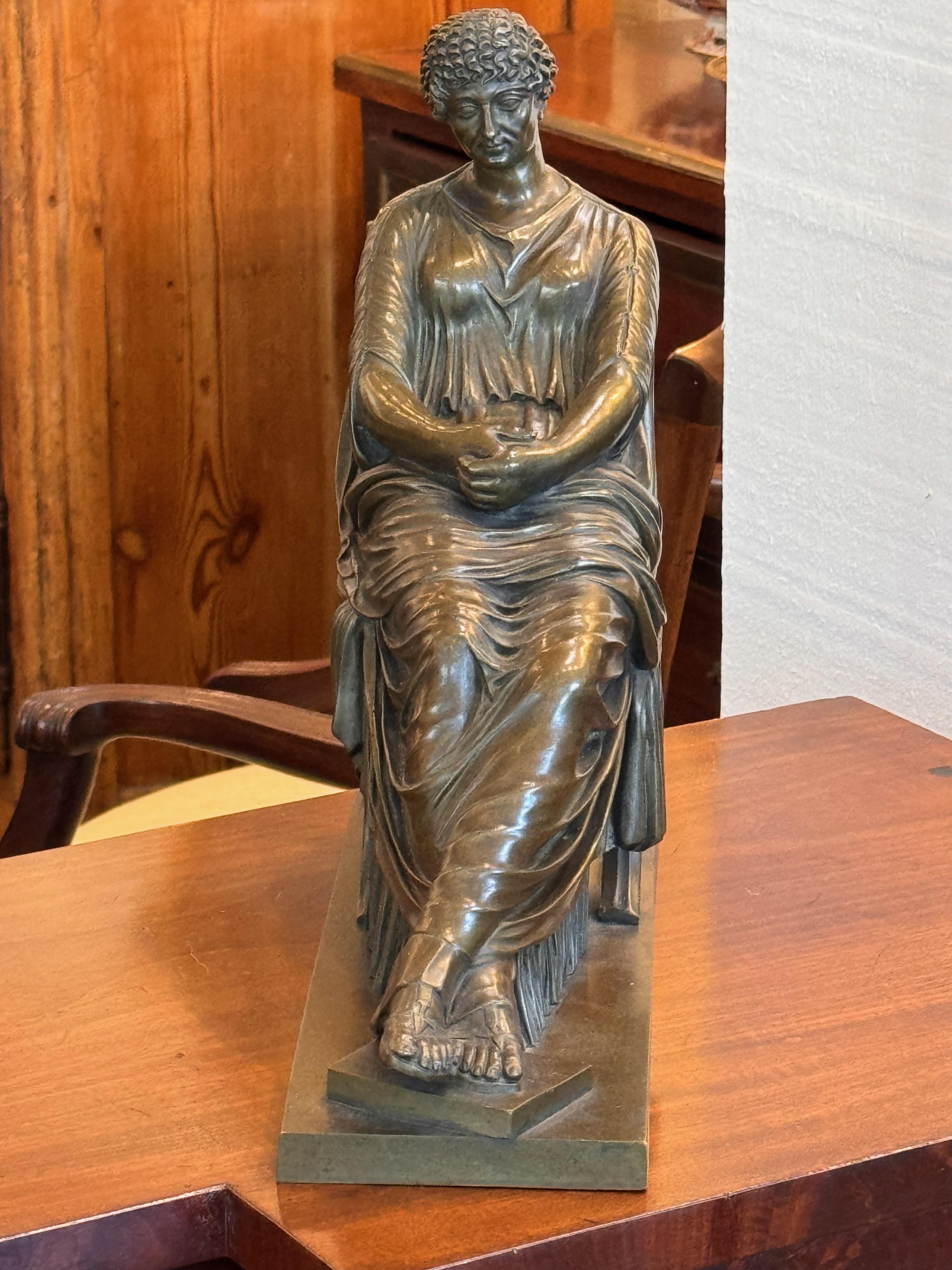 Bronzo Figura supina Scultura in bronzo in vendita