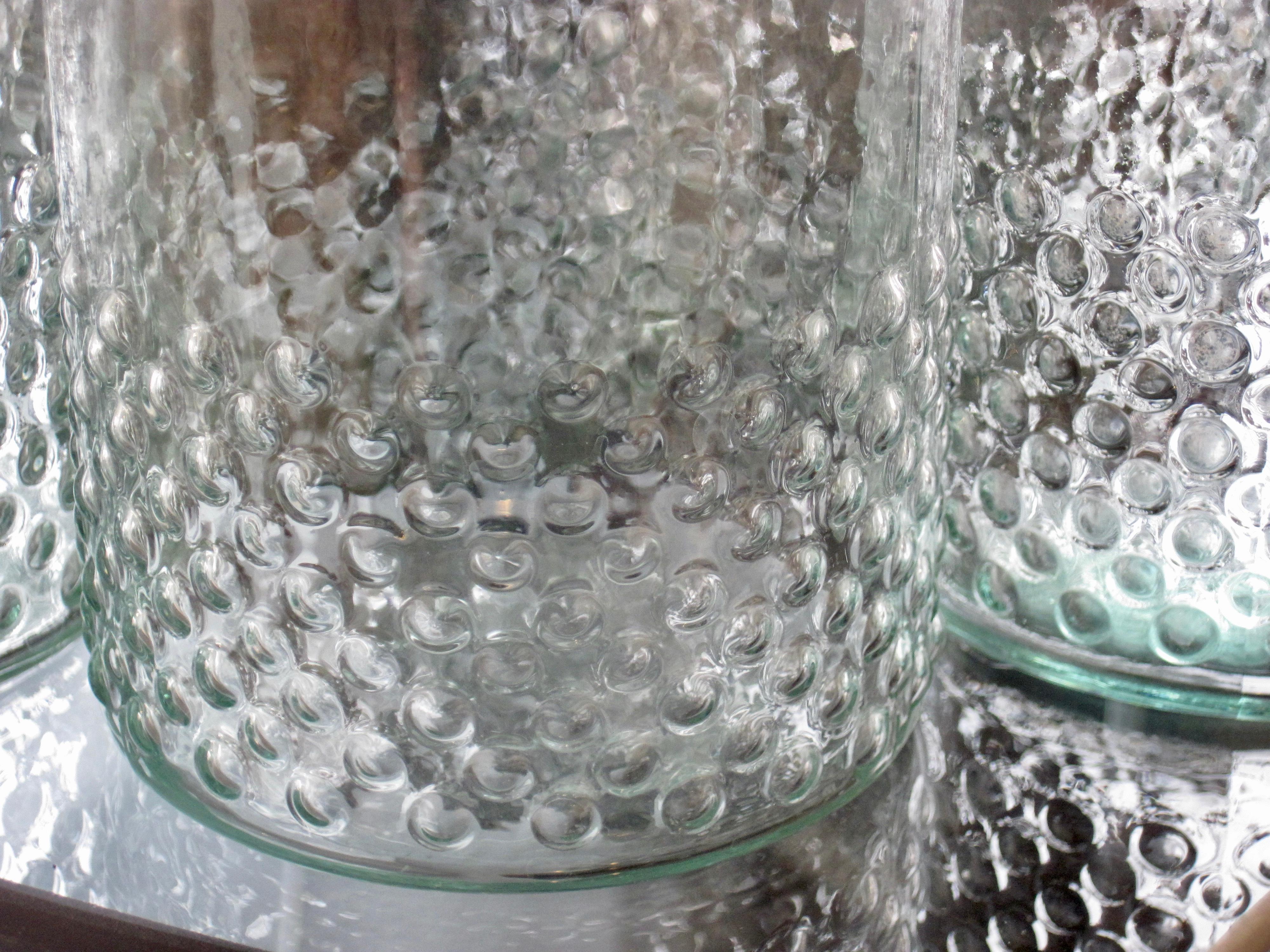Recycled Glass Dotty Lowball Tumbler Set of Six For Sale 1