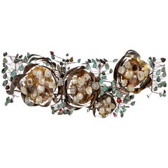 Vintage Recycled Glass Wall Light