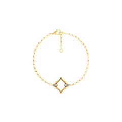 Recycled Gold Eboris Link Bracelet by MAZARIN