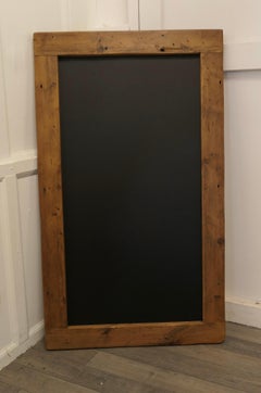 Recycled Pine Wine Bar Menu, Black Board a Good Handsome Piece
