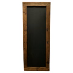 Recycled Pine Wine Bar Menu, Black Board a Good Handsome Piece