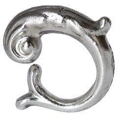 Recycled Sterling Silver Gravy Handle Ring by Karthur Studio