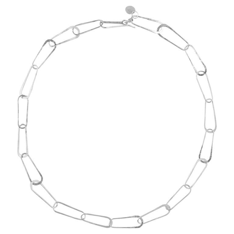 Recycled Sterling Silver Yemaya Necklace by Cindy Liebel Jewelry For Sale at 1stDibs