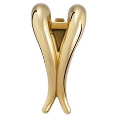 Orecchini a clip in oro giallo riciclato Eboris di MAZARIN, Francia