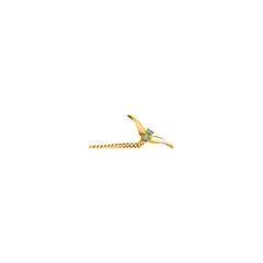 Eboris Sculptural Recycled Gold Link Ring by MAZARIN