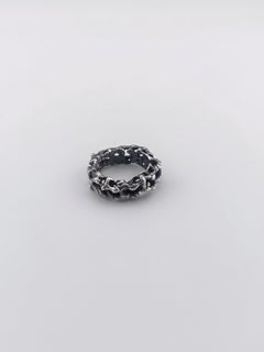 Red 2 One Of A Kind Ring in 925 Sterling Silver by xMartaja