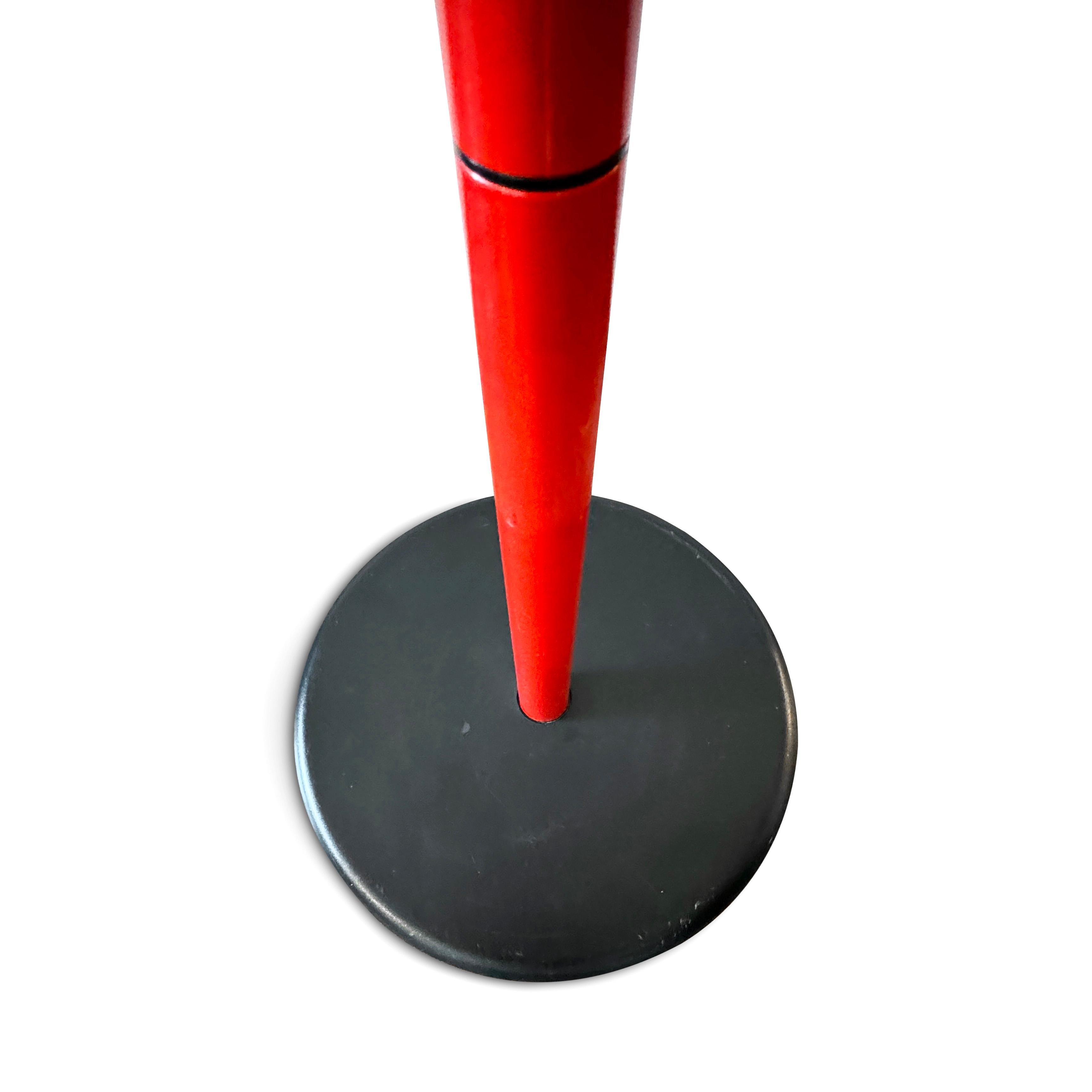 Red and Black Aiuto Coat Rack by Barberi and Marianelli for Rexite 2