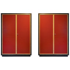 Red and Black Wardrobe by Kurt Thut, Swiss Modernism 1950s
1 Piece Left
Red and Black Wardrobe by Kurt Thut, Swiss Modernism 1950s
1 Piece Left