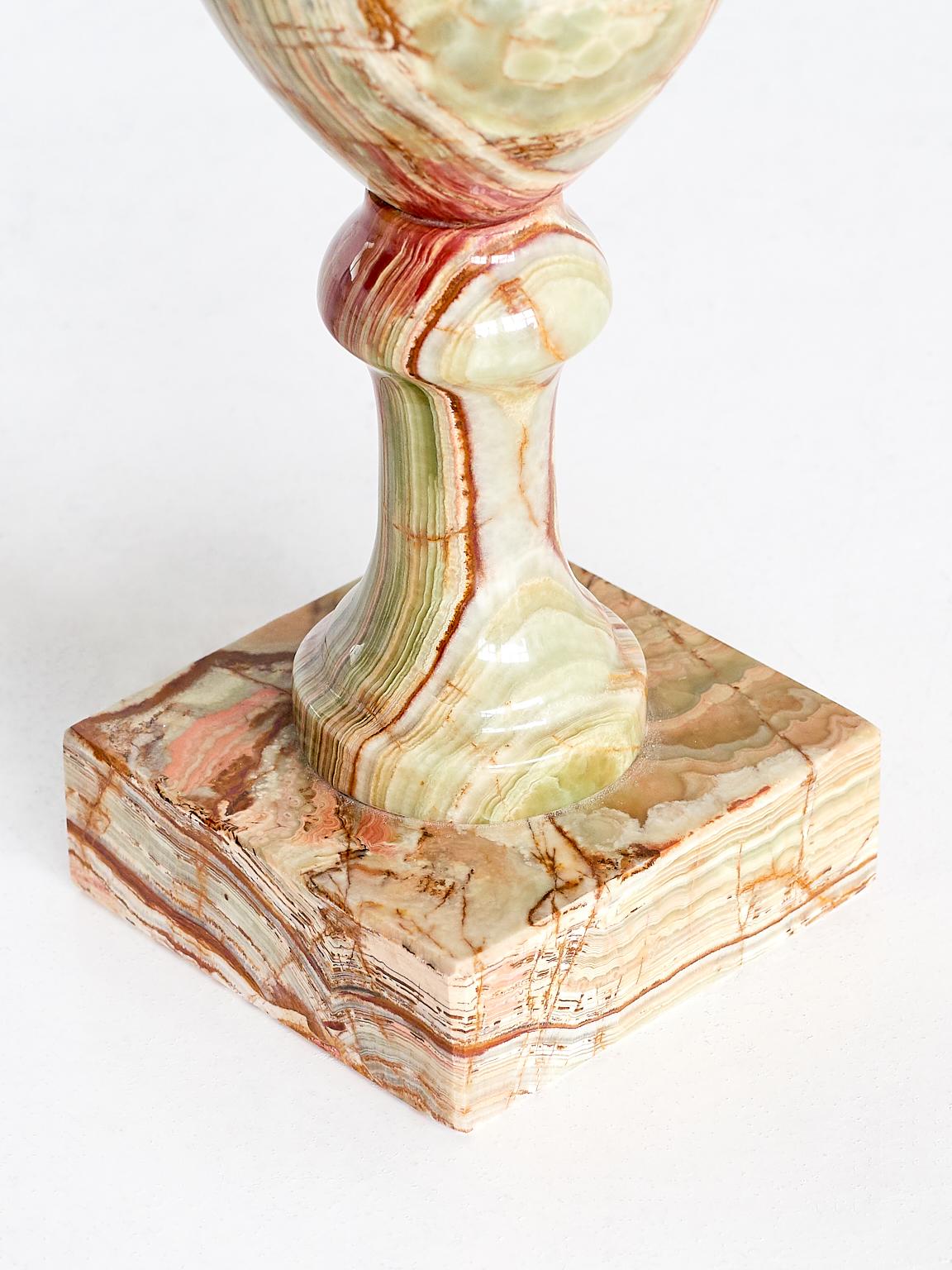 onyx lamp vintage