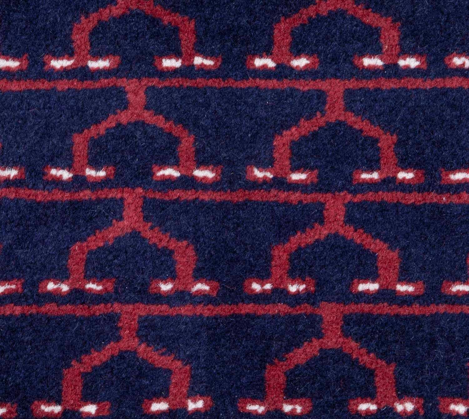 round tribal rug