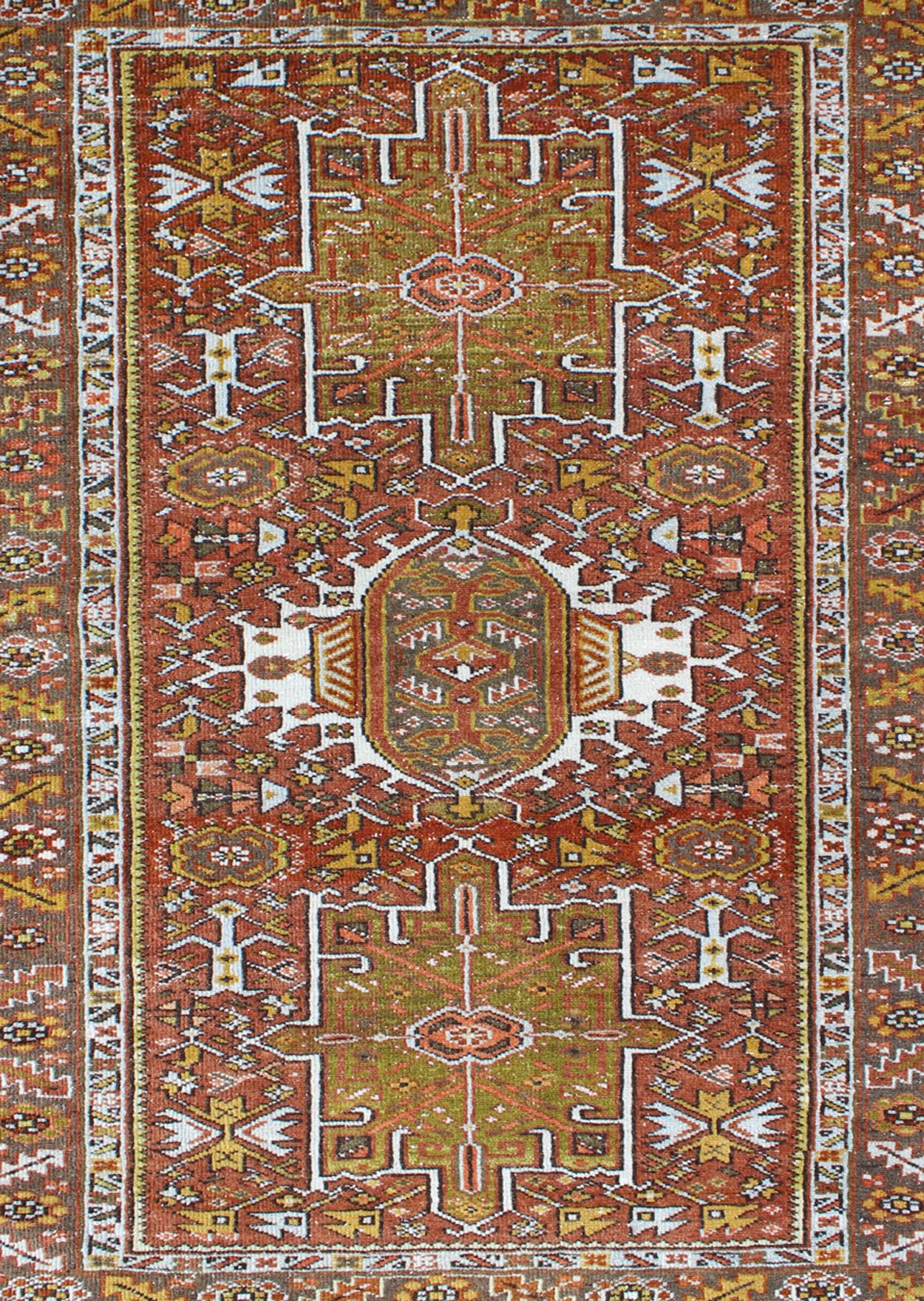 green rust rug