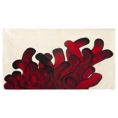 Red Anémone Rug François Dumas