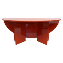 Red Antella Table by Kazuhide Takahama for Cassina