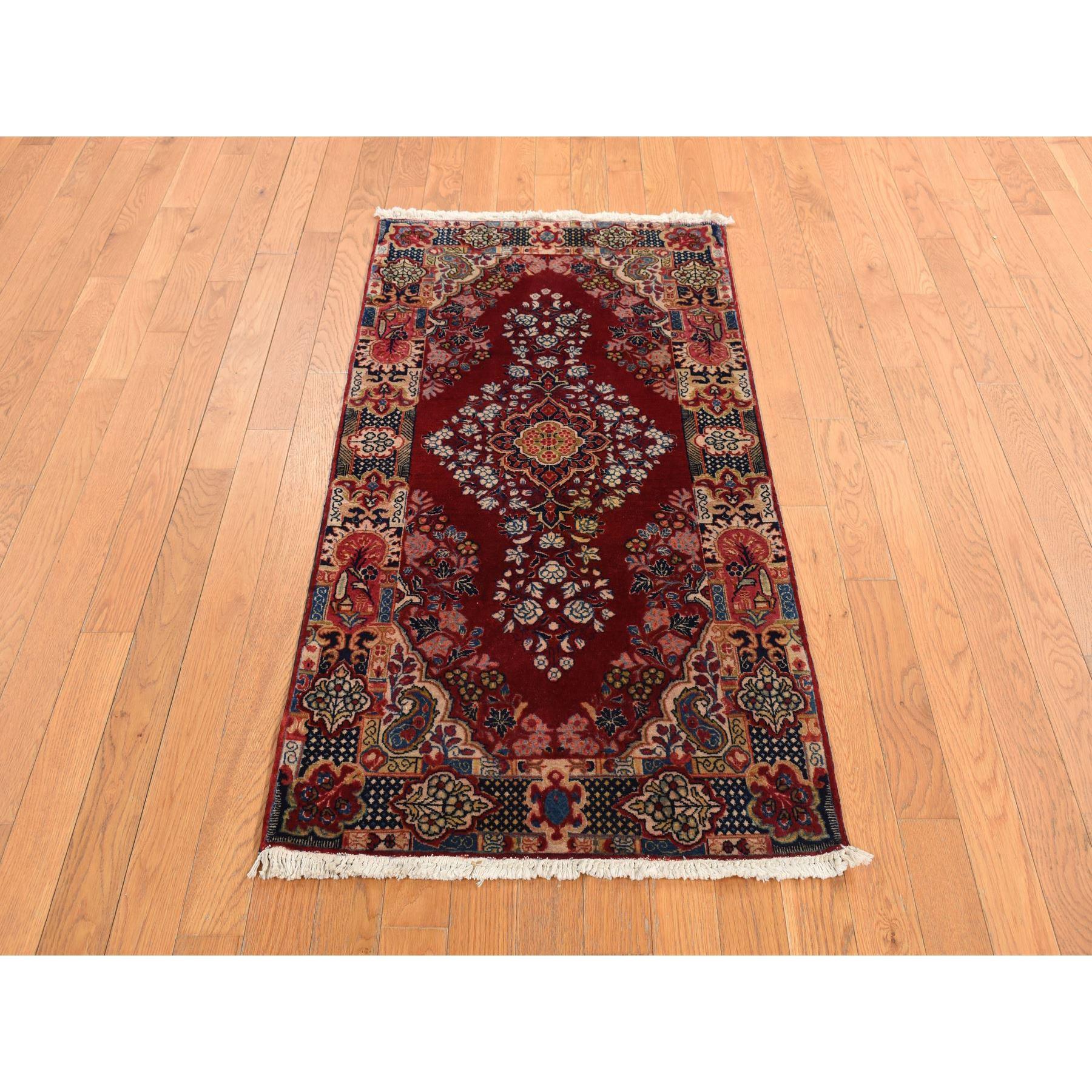 This fabulous Hand-Knotted carpet has been created and designed for extra strength and durability. This rug has been handcrafted for weeks in the traditional method that is used to make
Exact Rug Size in Feet and Inches : 2'6