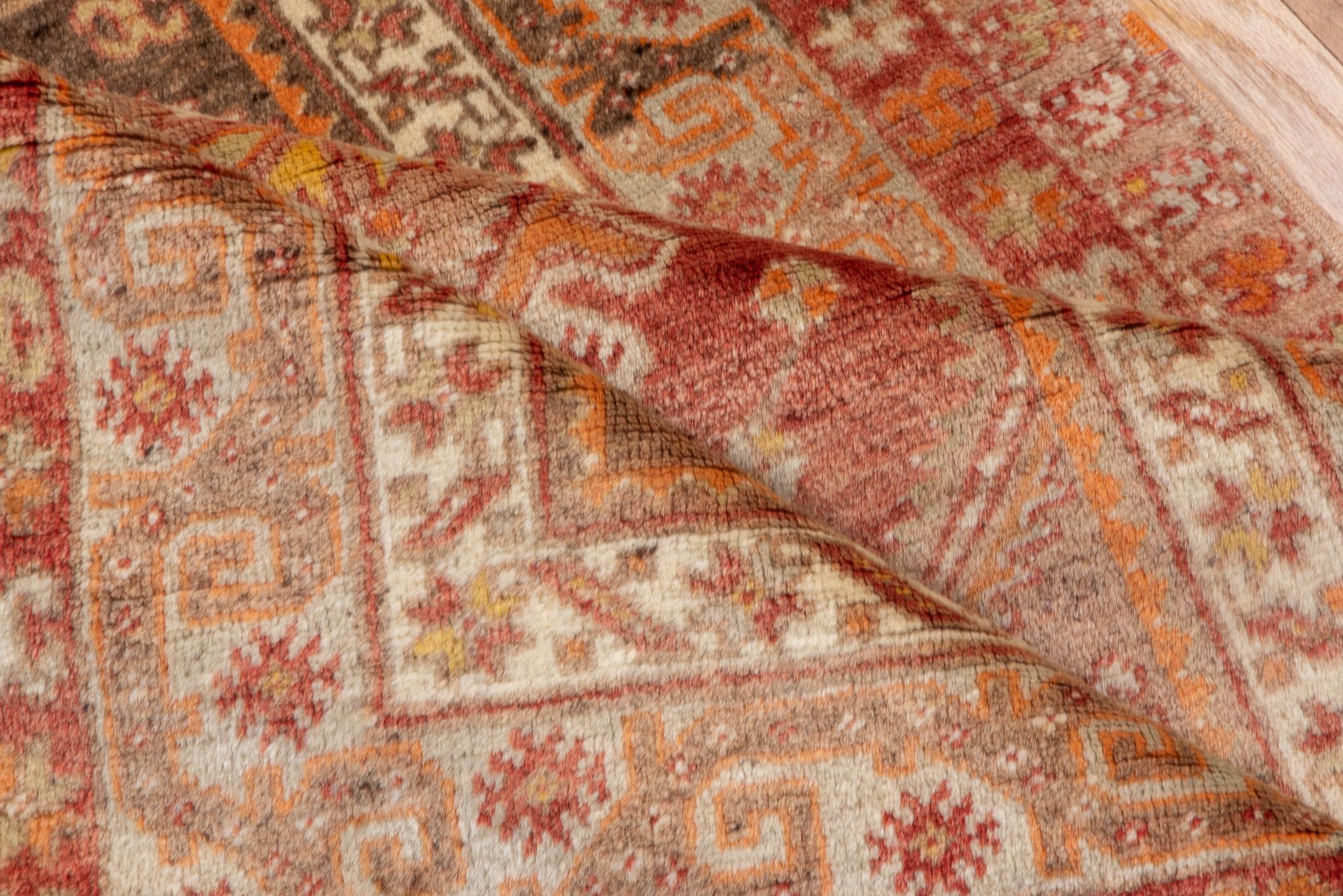 Lana Runner Sivas rosso antico in rosso e arancione in vendita