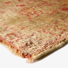 abc carpet Red Antique Turkish Oushak Rug - 10'1" x 12'9"