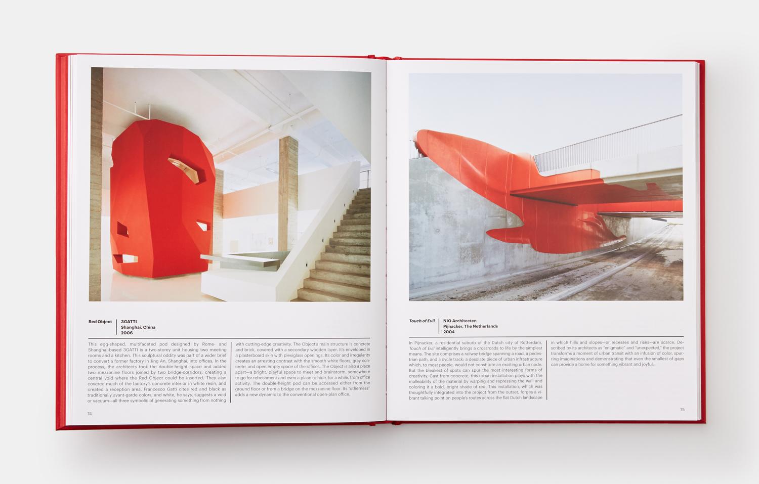 Livre « Red Architecture in Monochrome » (Architecture rouge) Neuf - En vente à New York, NY