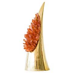 Lampe de table Aurea rouge Demian Quincke