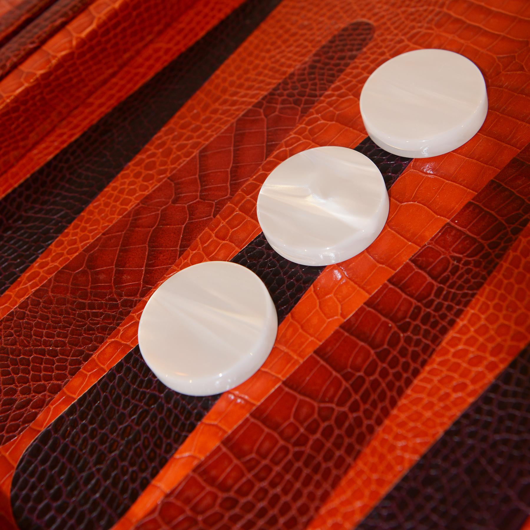 Red Backgammon For Sale 1