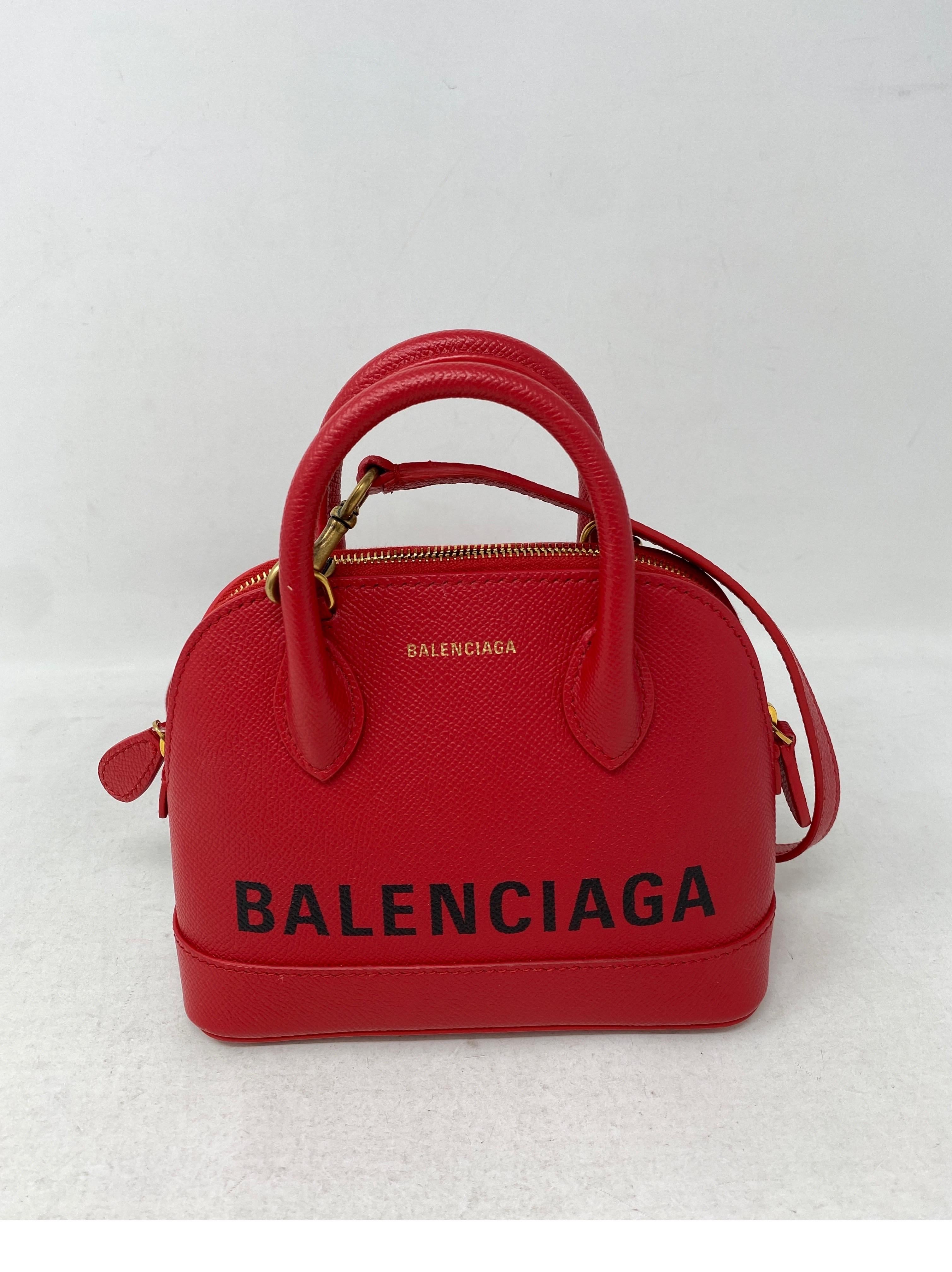 Red Balenciaga Bag  3