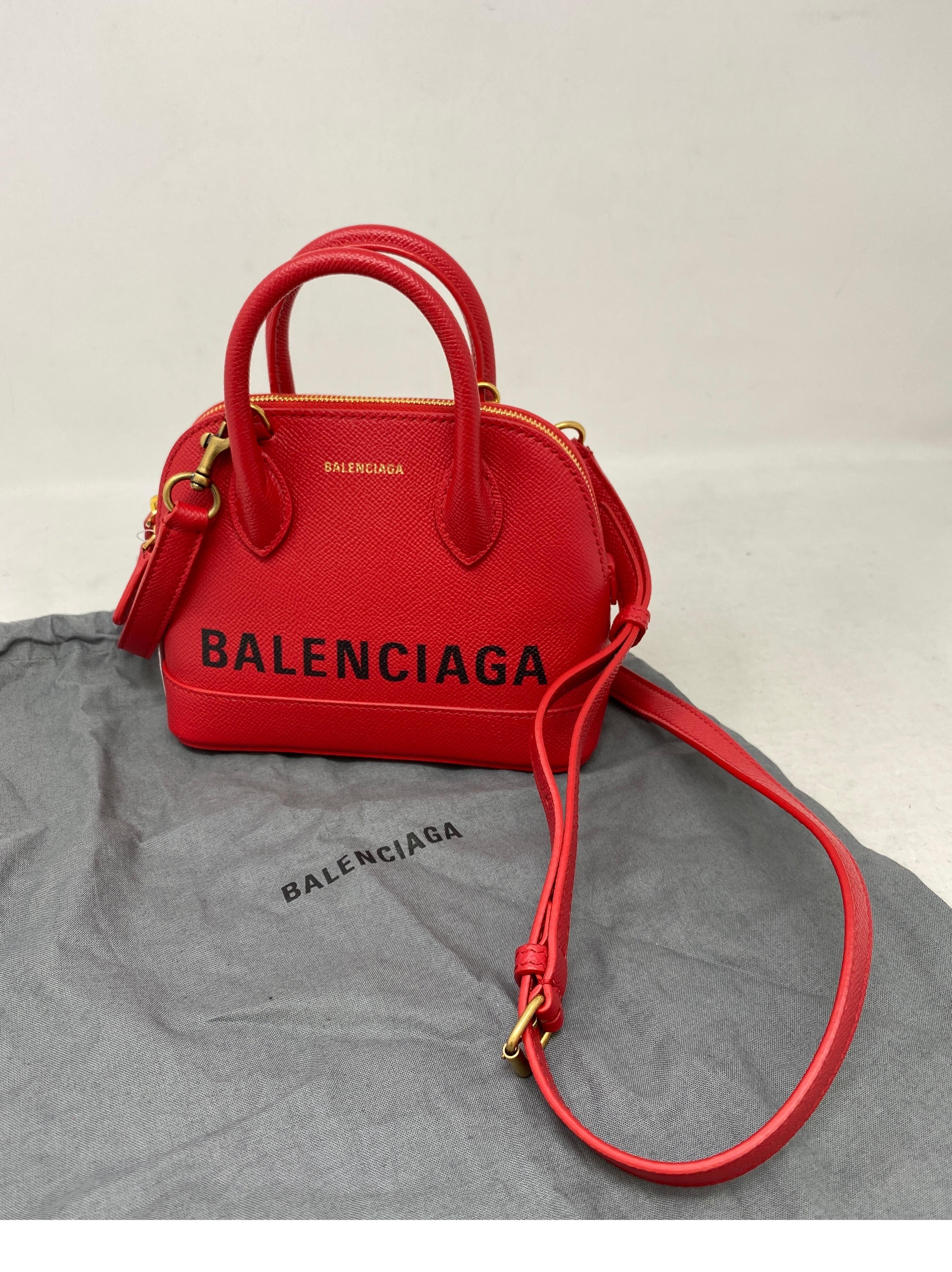 Red Balenciaga Bag  9