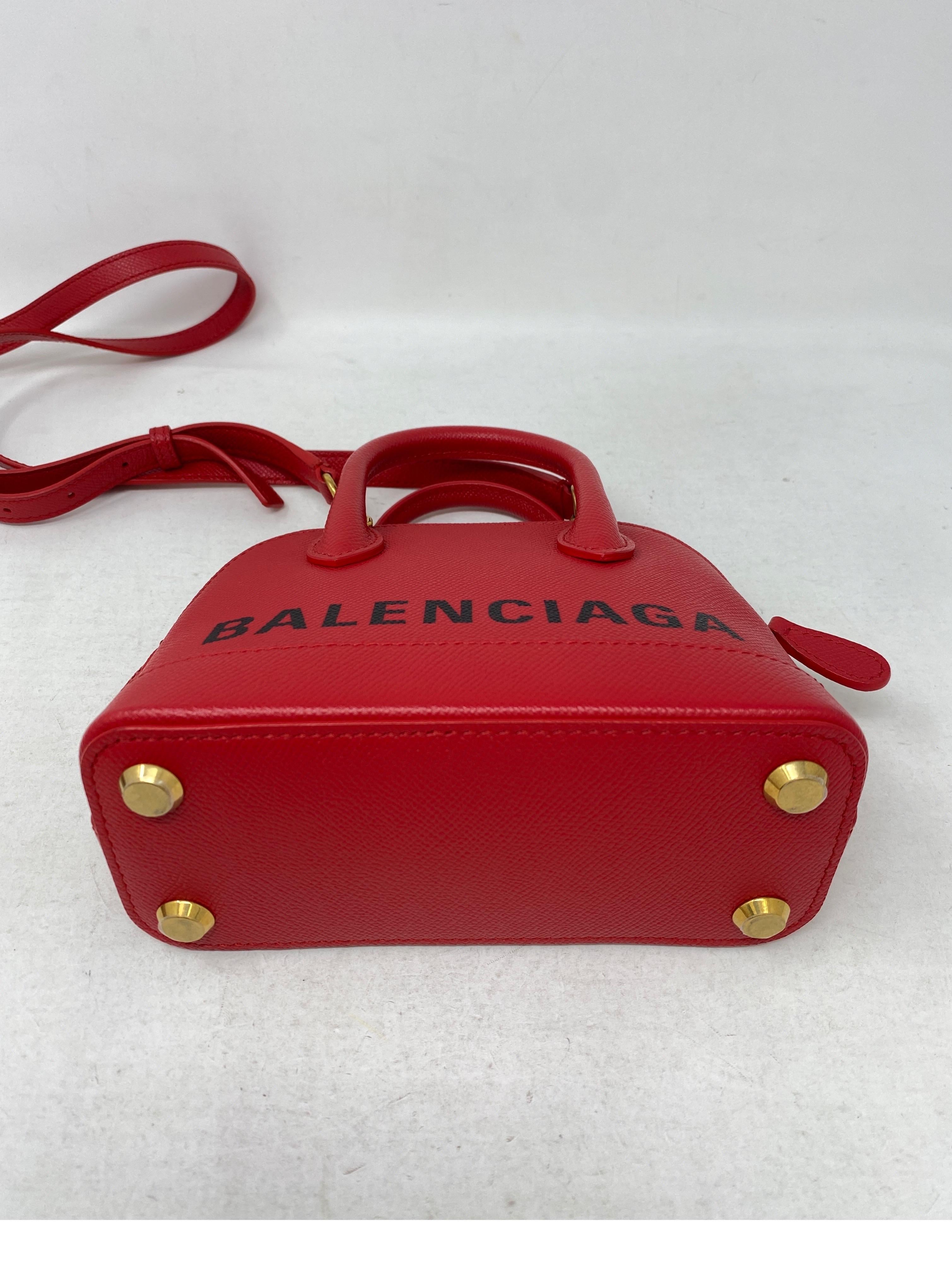 Women's or Men's Red Balenciaga Bag 