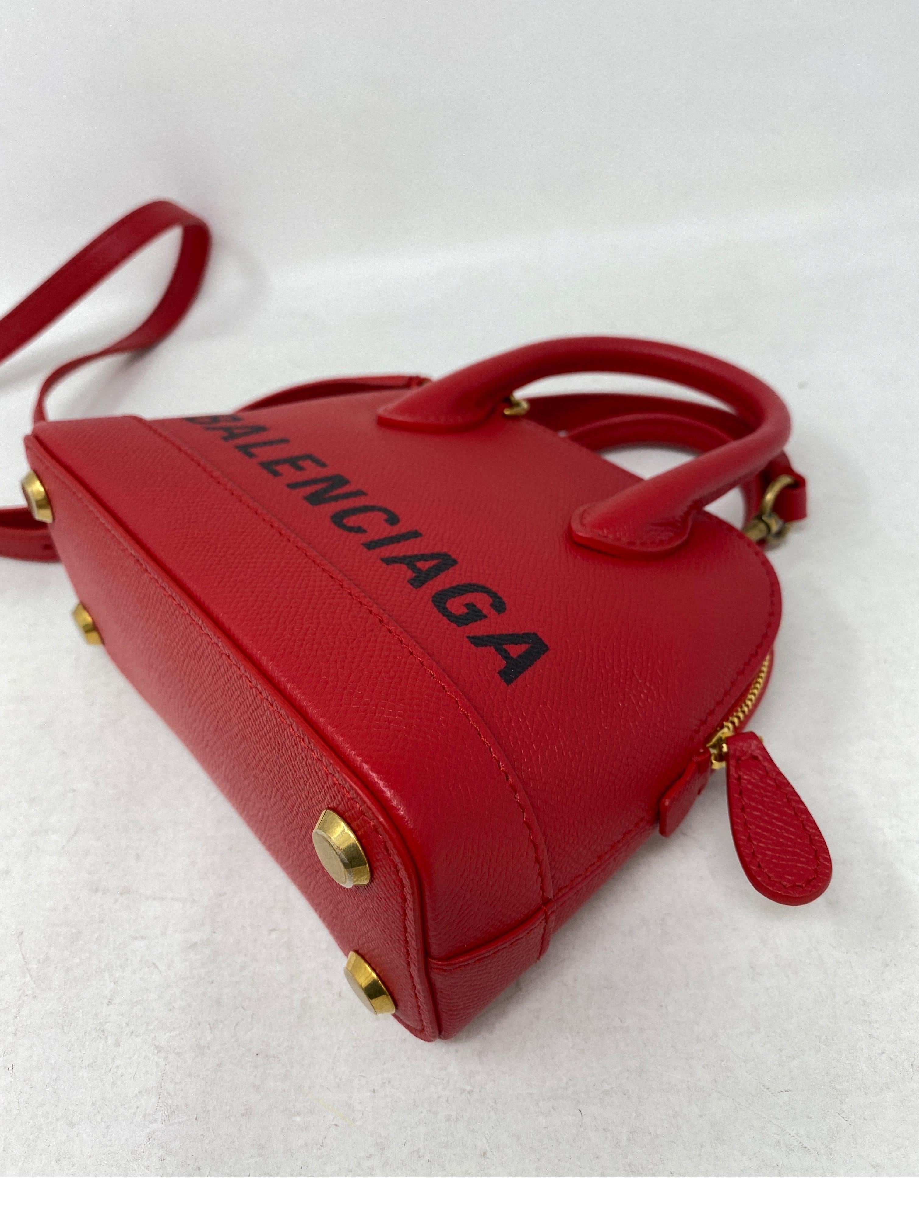 Red Balenciaga Bag  1