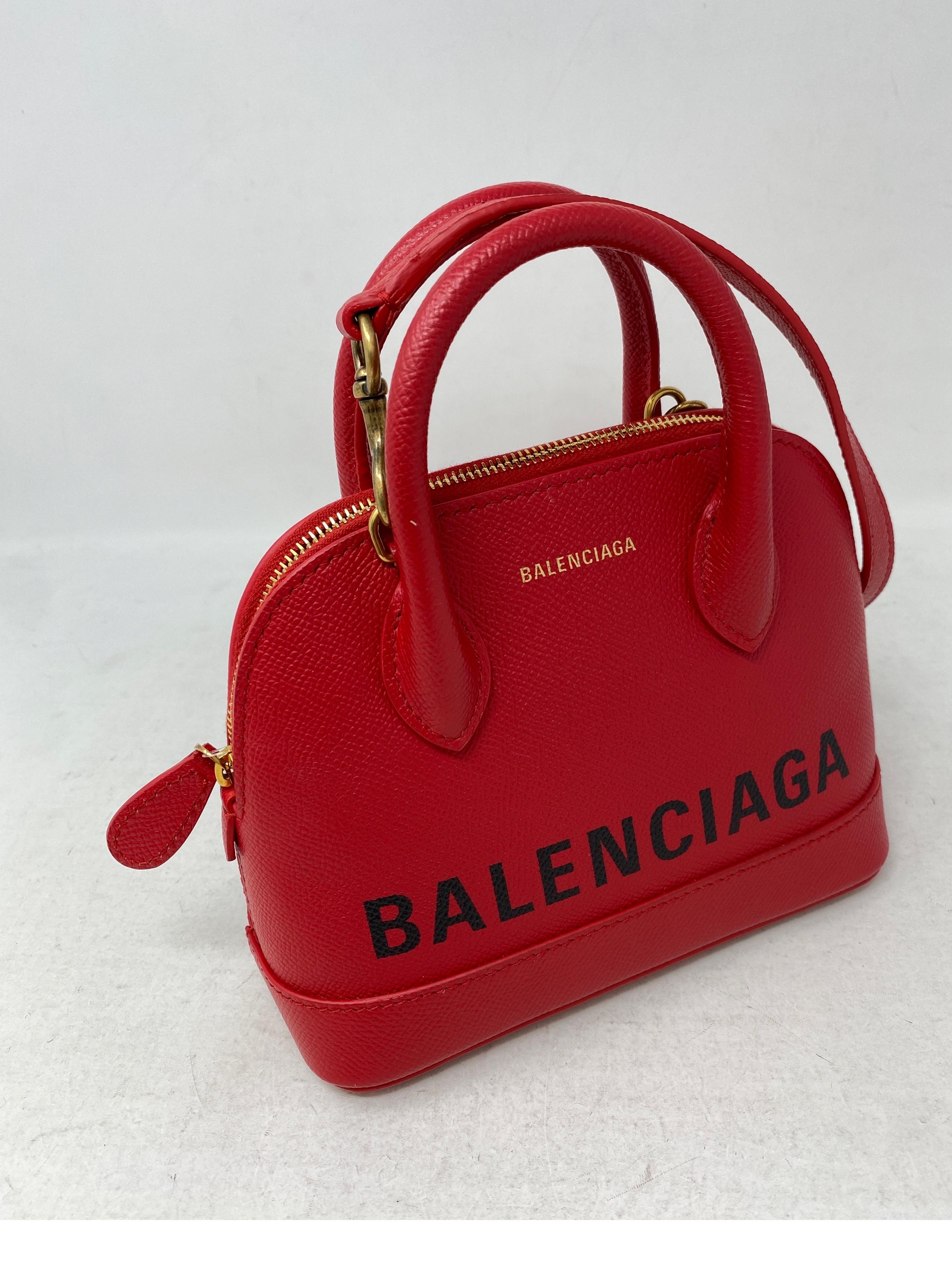 Red Balenciaga Bag  2