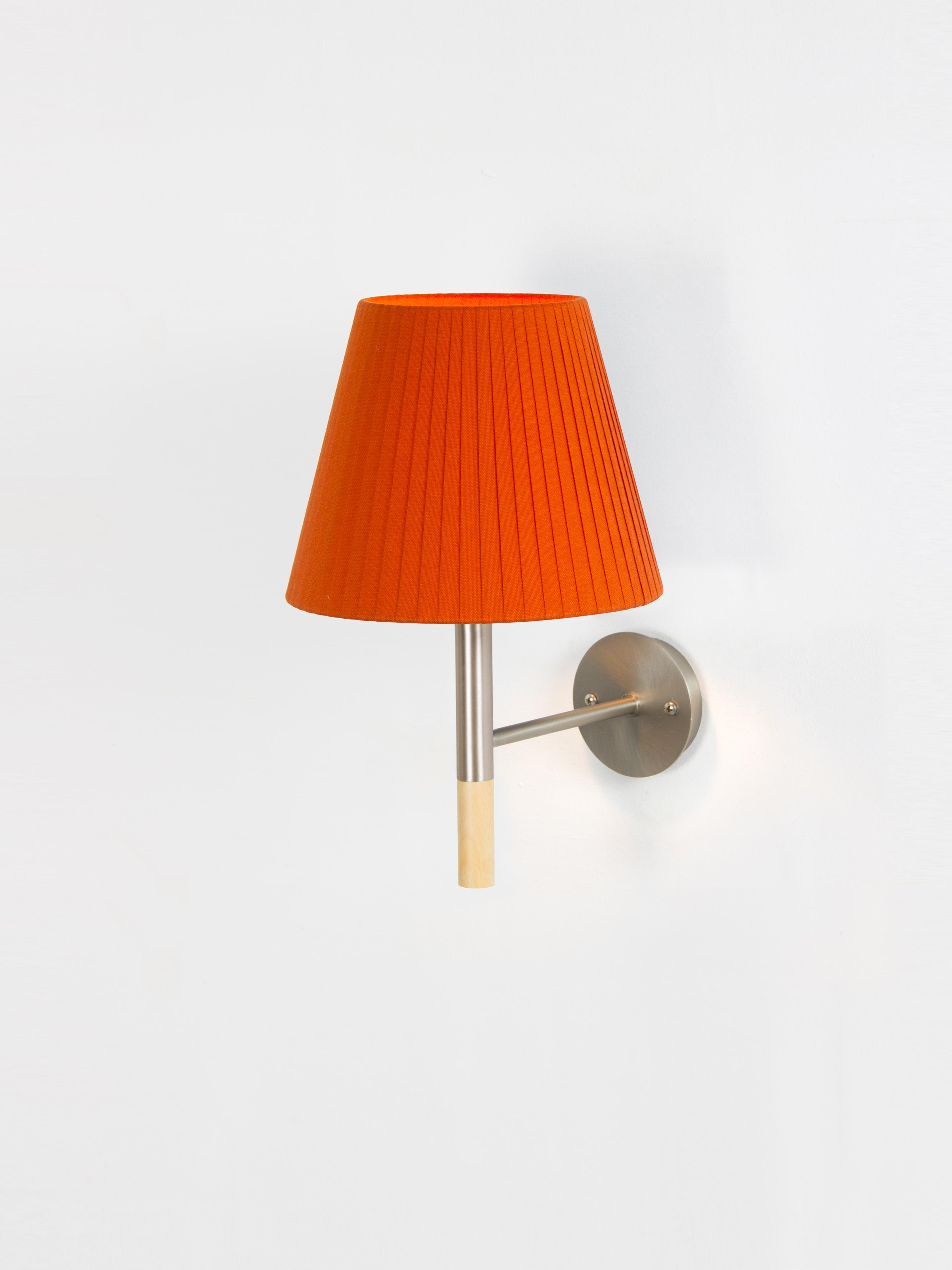 Modern Red BC2 Wall Lamp by Santa & Cole For Sale