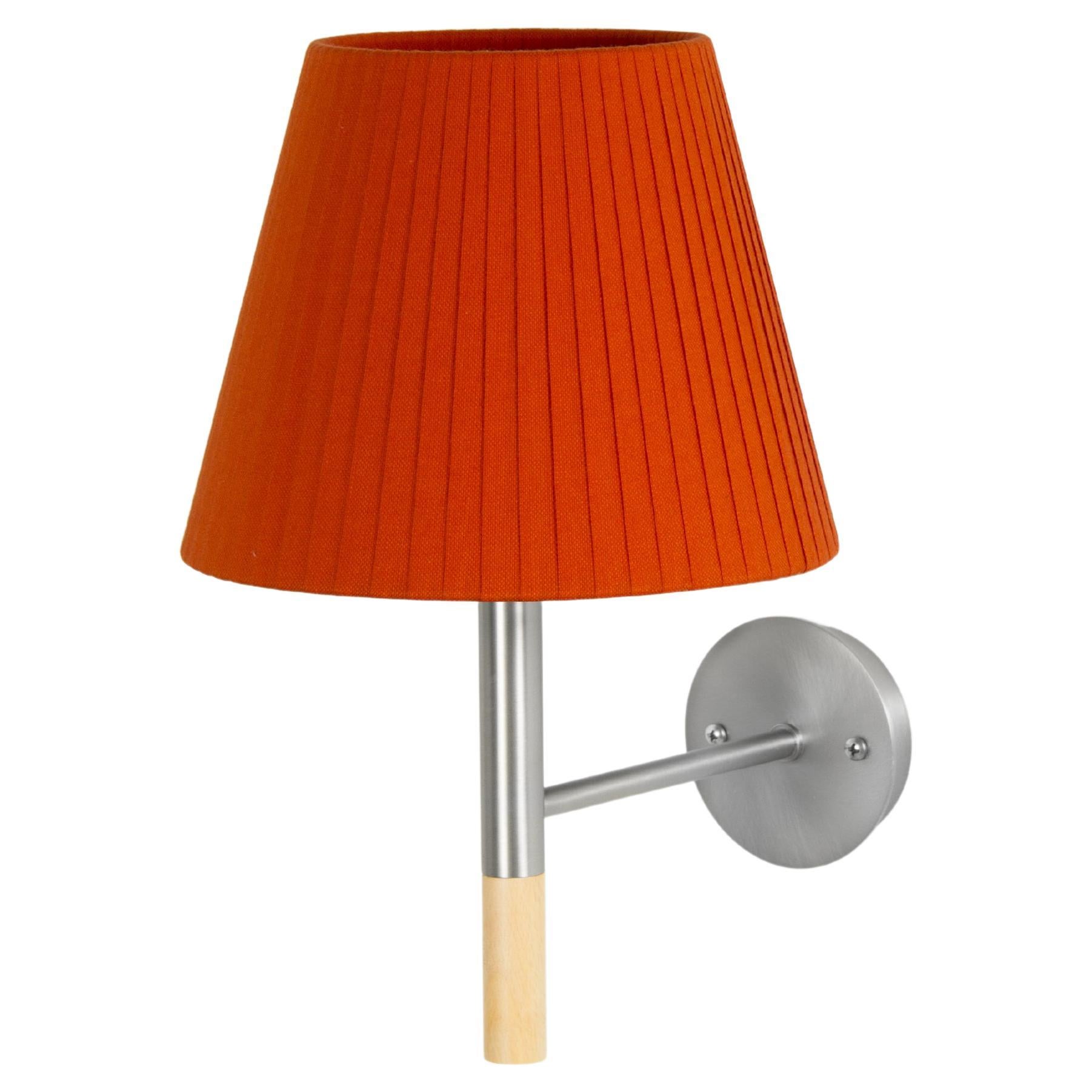 Red BC2 Wall Lamp by Santa & Cole For Sale