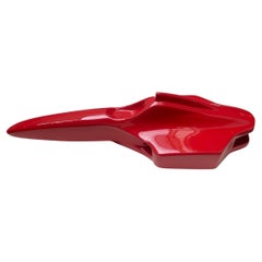 Red Bird, André Ferrand, Car Sculpture in Red Resin, 1983