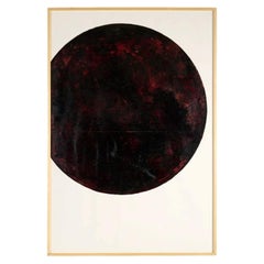 Gemälde eines Planeten in rot-schwarzem Rahmen von Thierry Despont, 2003