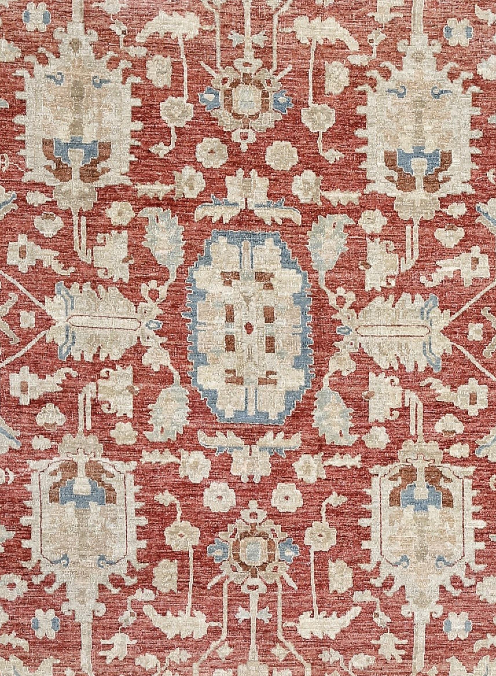 Oushak rugs are the most popular and one of the oldest traditional rugs. Oushak (Usak) rugs that use a particular family of designs, called by convention after the city of Ushak, Turkey. Oushak rugs are known for the silky, luminous wool they work