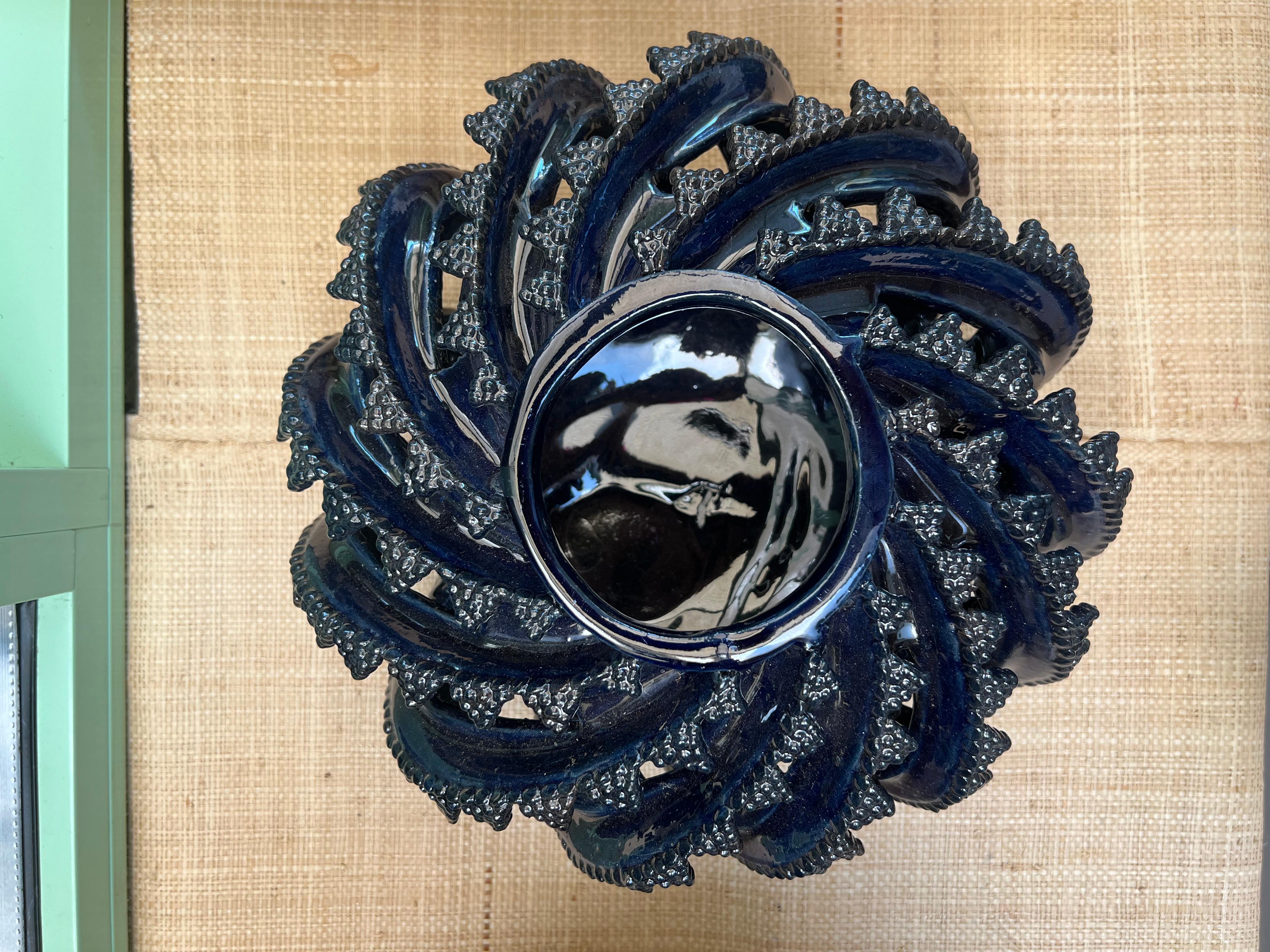 Appliqué Small Blue Air by Objekti For Sale